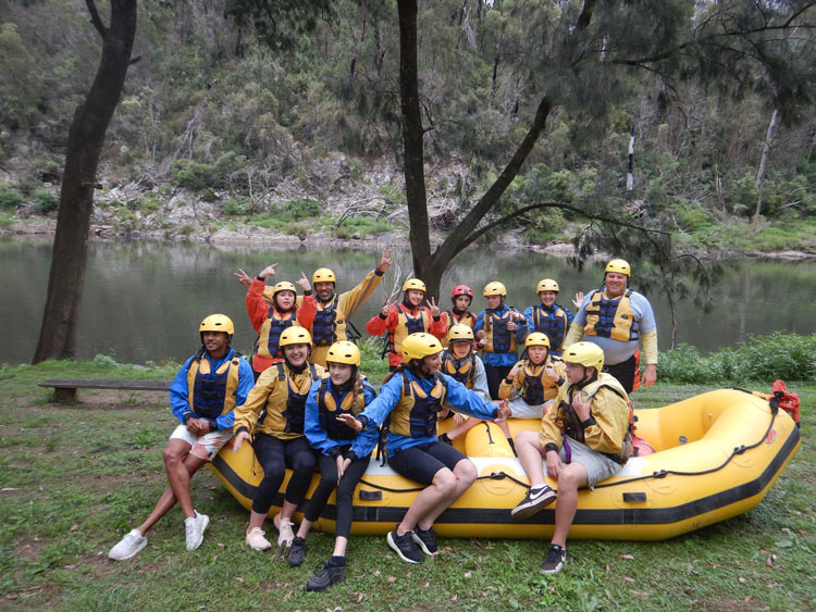 Taking Class On Country – Nymboida River Whitewater Rafting